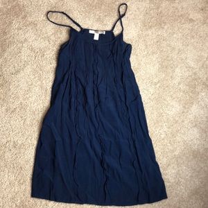 F21 Navy Blue Simple Dress